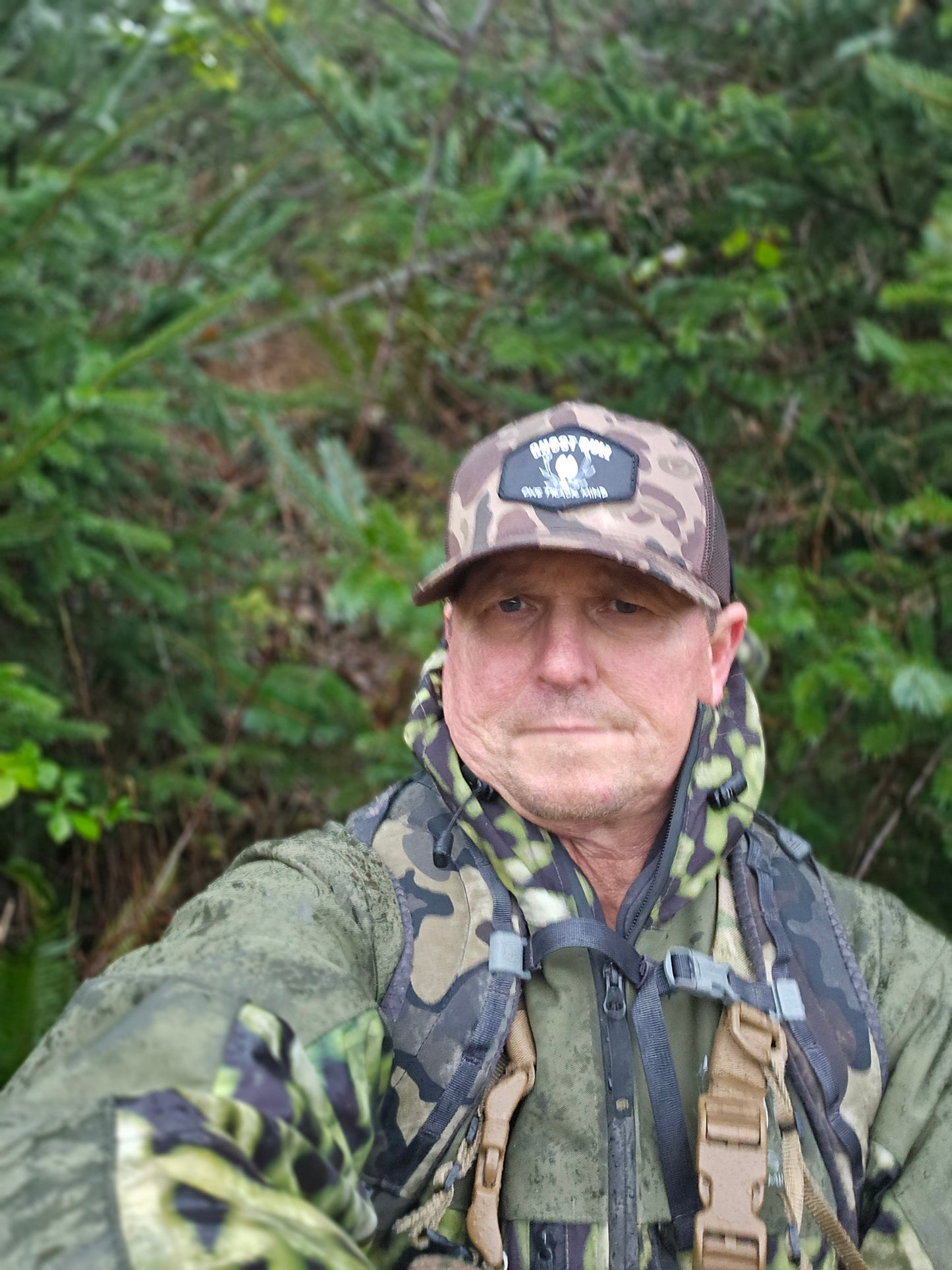Ghost Bull Hunting, Icon Hat- Bark Duck Camo/Brown