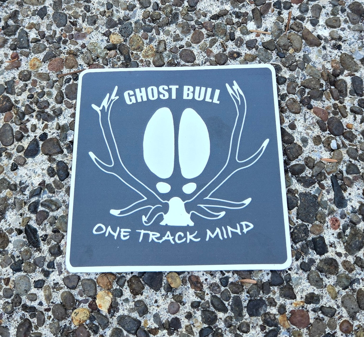 Ghost Bull Hunting Decal