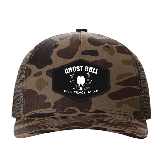 Ghost Bull Hunting, Icon Hat- Bark Duck Camo/Brown