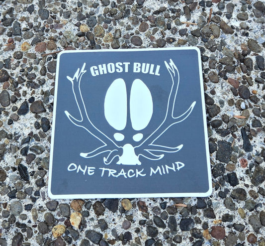 Ghost Bull Hunting Decal