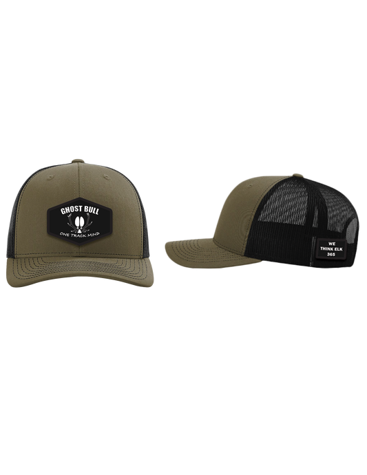Ghost Bull Hunting Icon Hat- Loden/Black